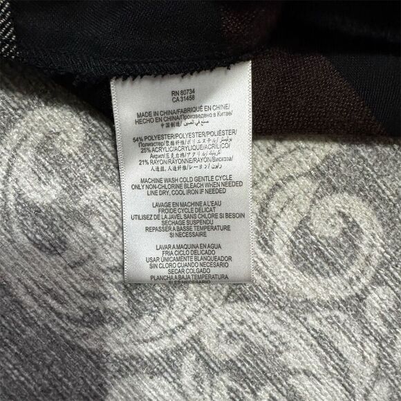 BCBGeneration Women's Striped A-Line Short Skirt Multicolor Size XXS - Picture 5 of 7